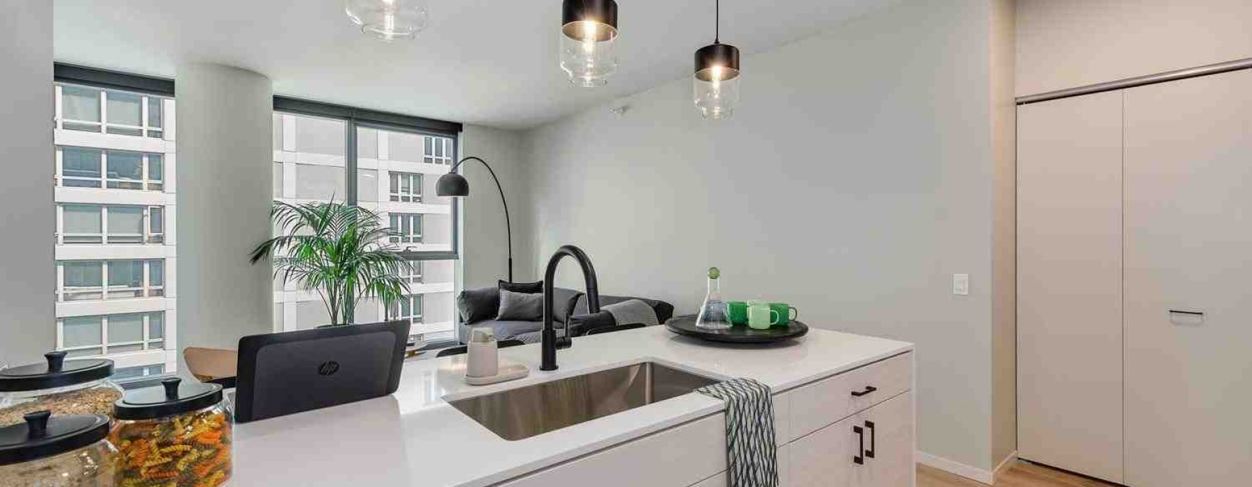 modern apartment kitchen