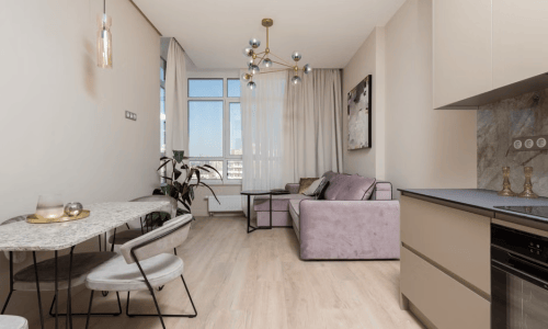studio apartment modern urban interior
